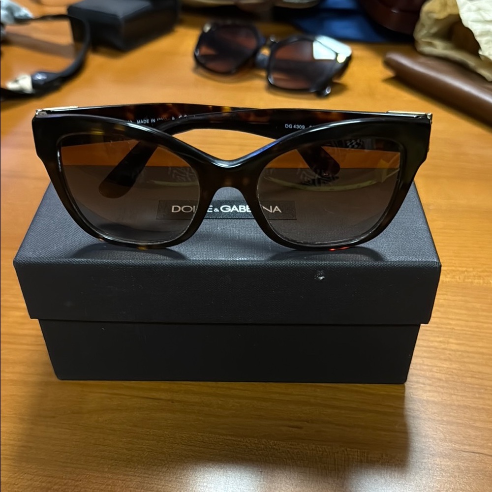 Dolce & Gabbana Brown Sunglasses Classic Design
